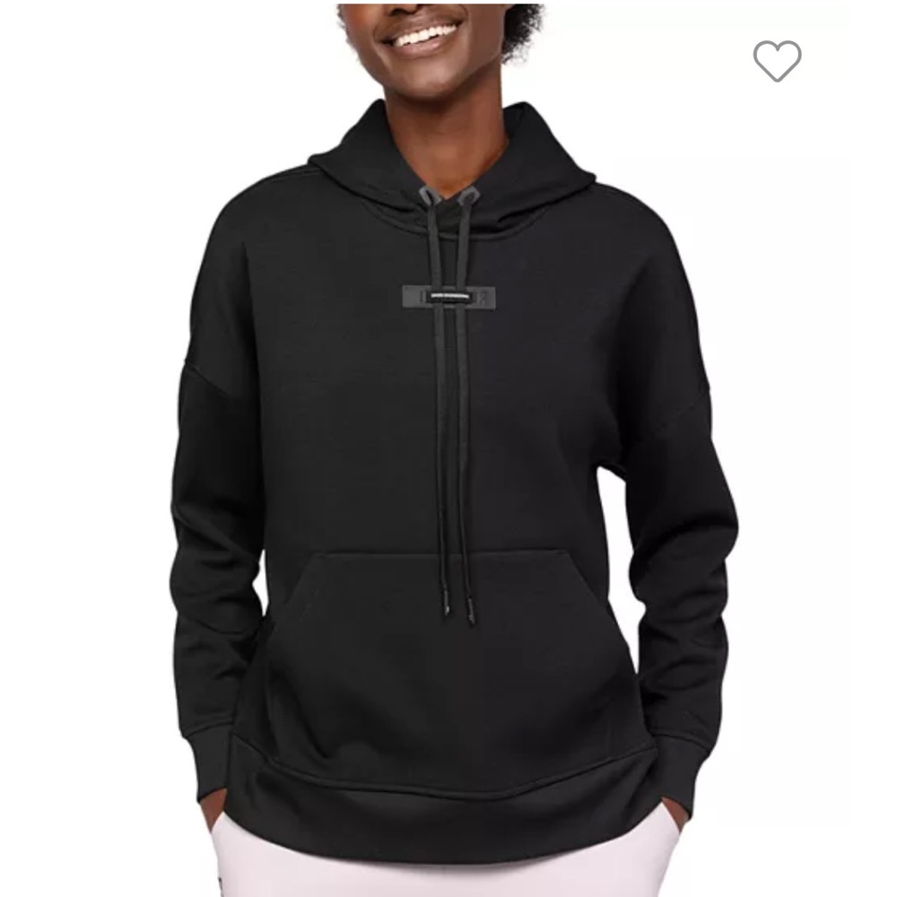 On Running Womens Size XS Black Pullover Hoodie Sweatshirt